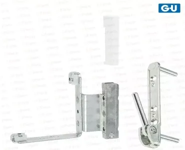 Balama inferioară GU, deschidere dreapta, falt 13mm, culoare Albă